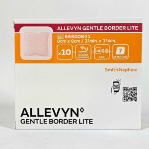 Allevyn Gentle Border Lite 8* 8cm 1pc